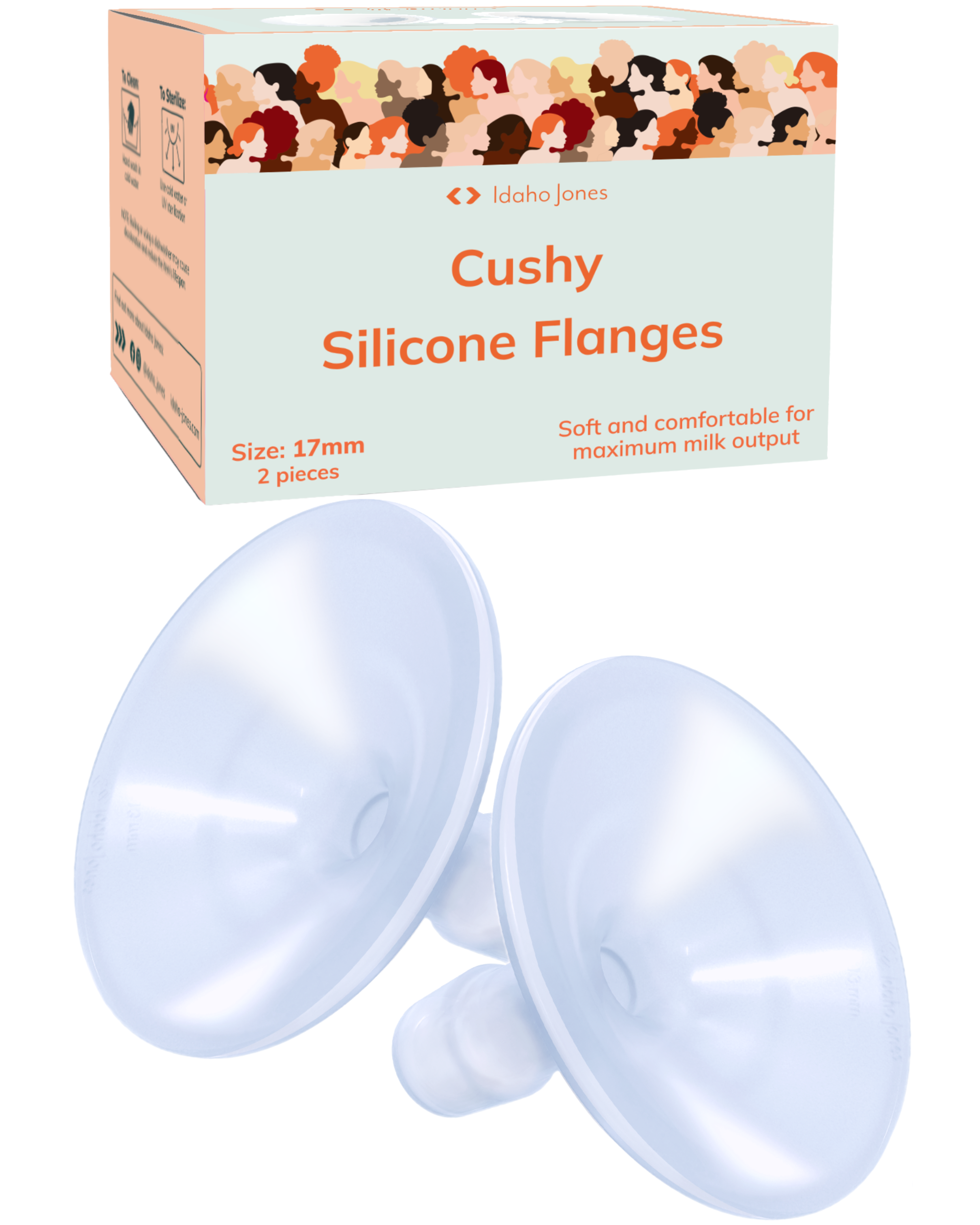 Silicone Breast Pump Flanges