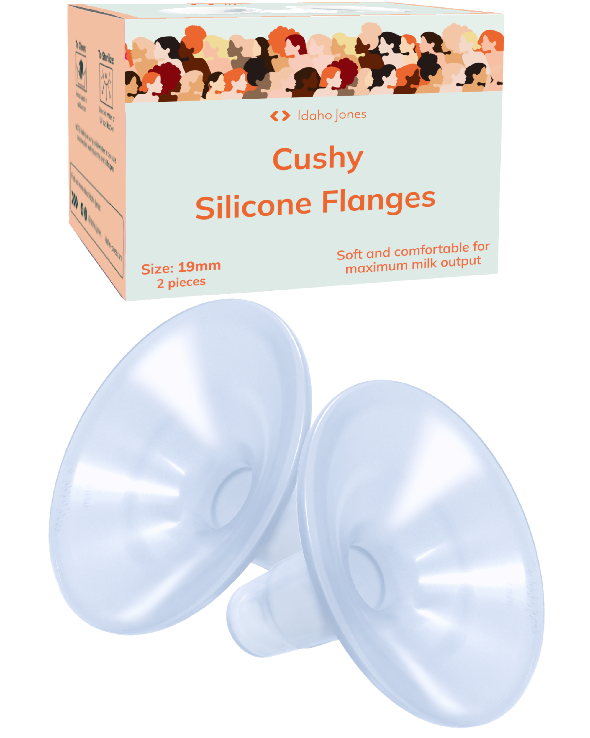 Silicone Breast Pump Flanges