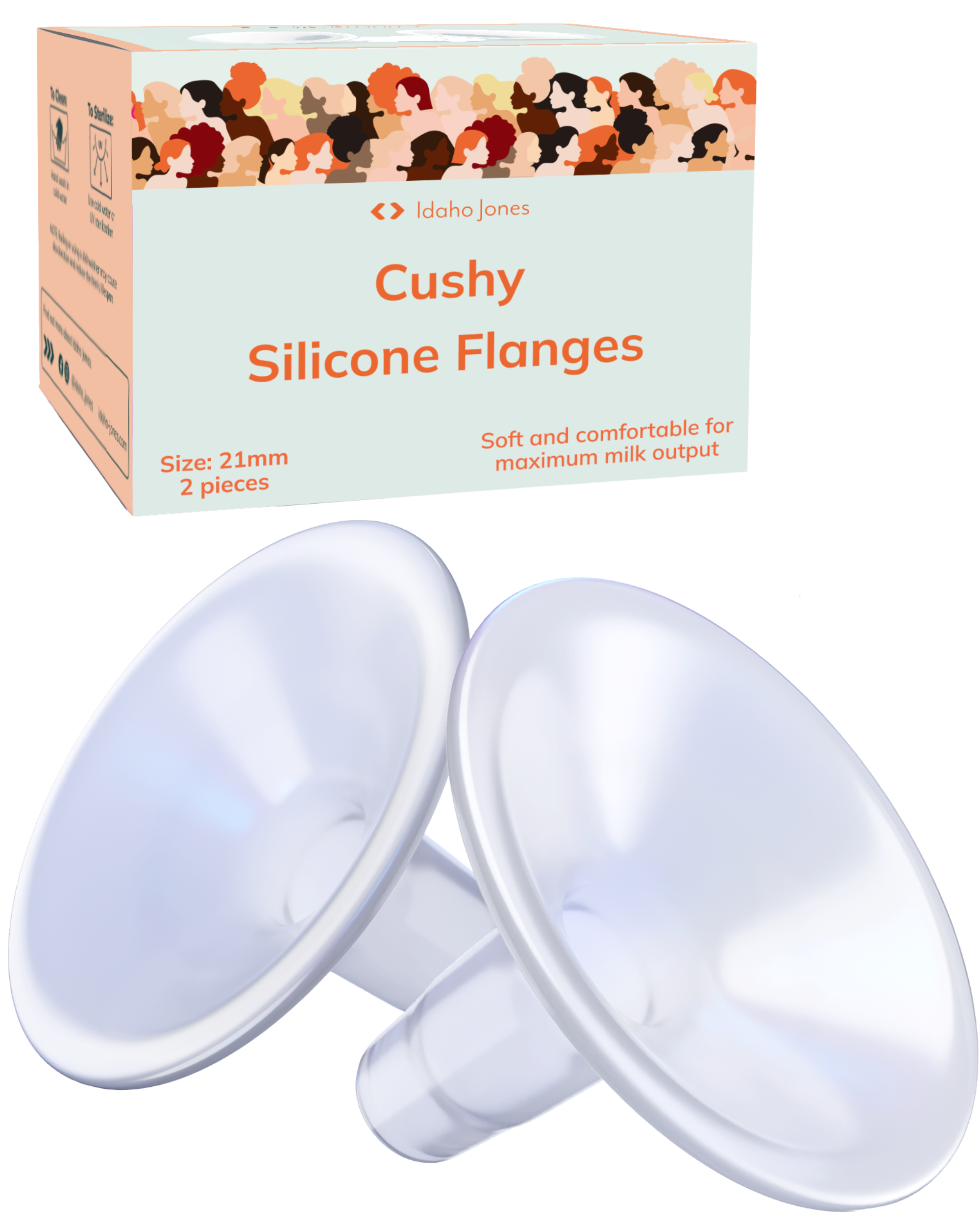 Silicone Breast Pump Flanges