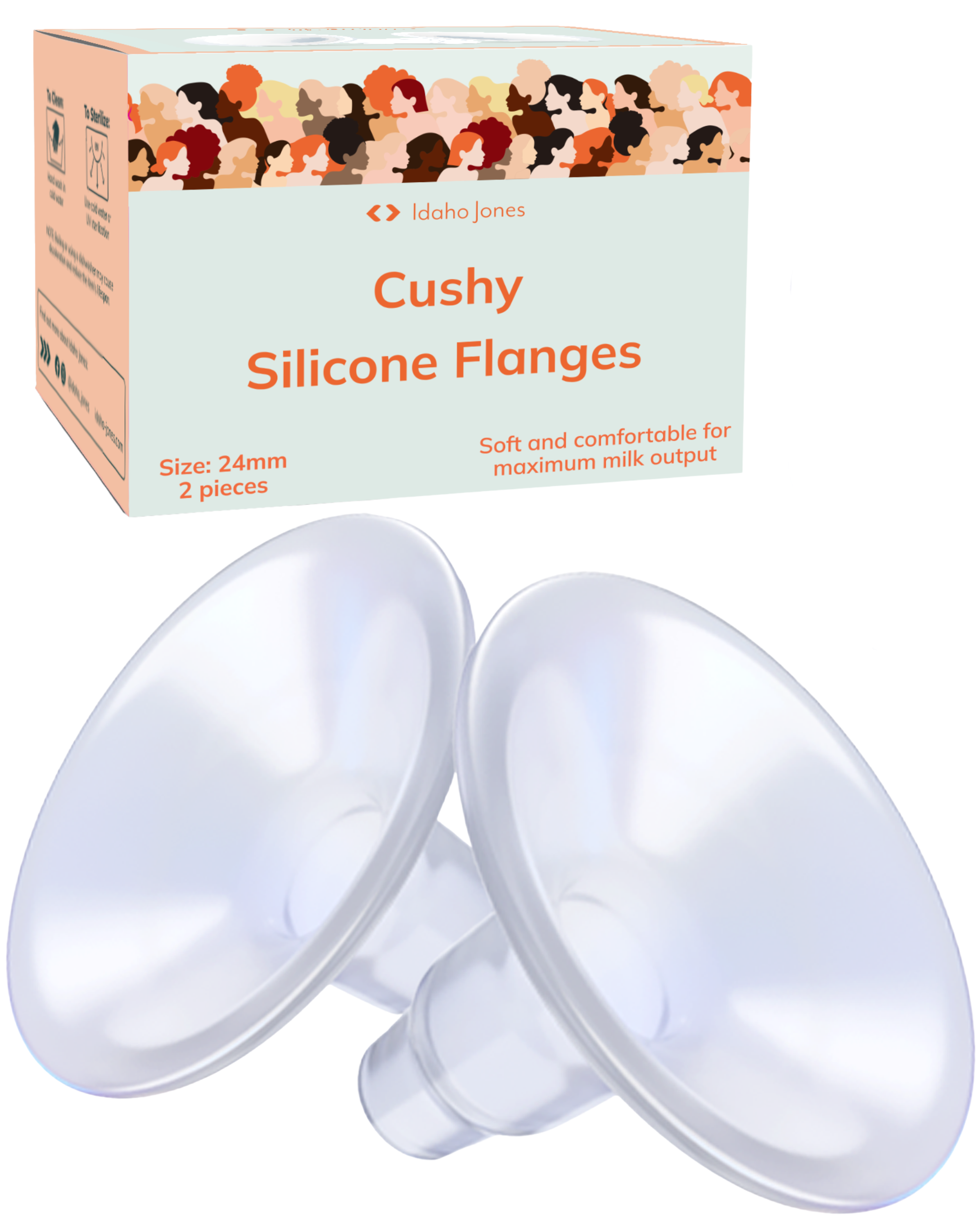 Silicone Breast Pump Flanges