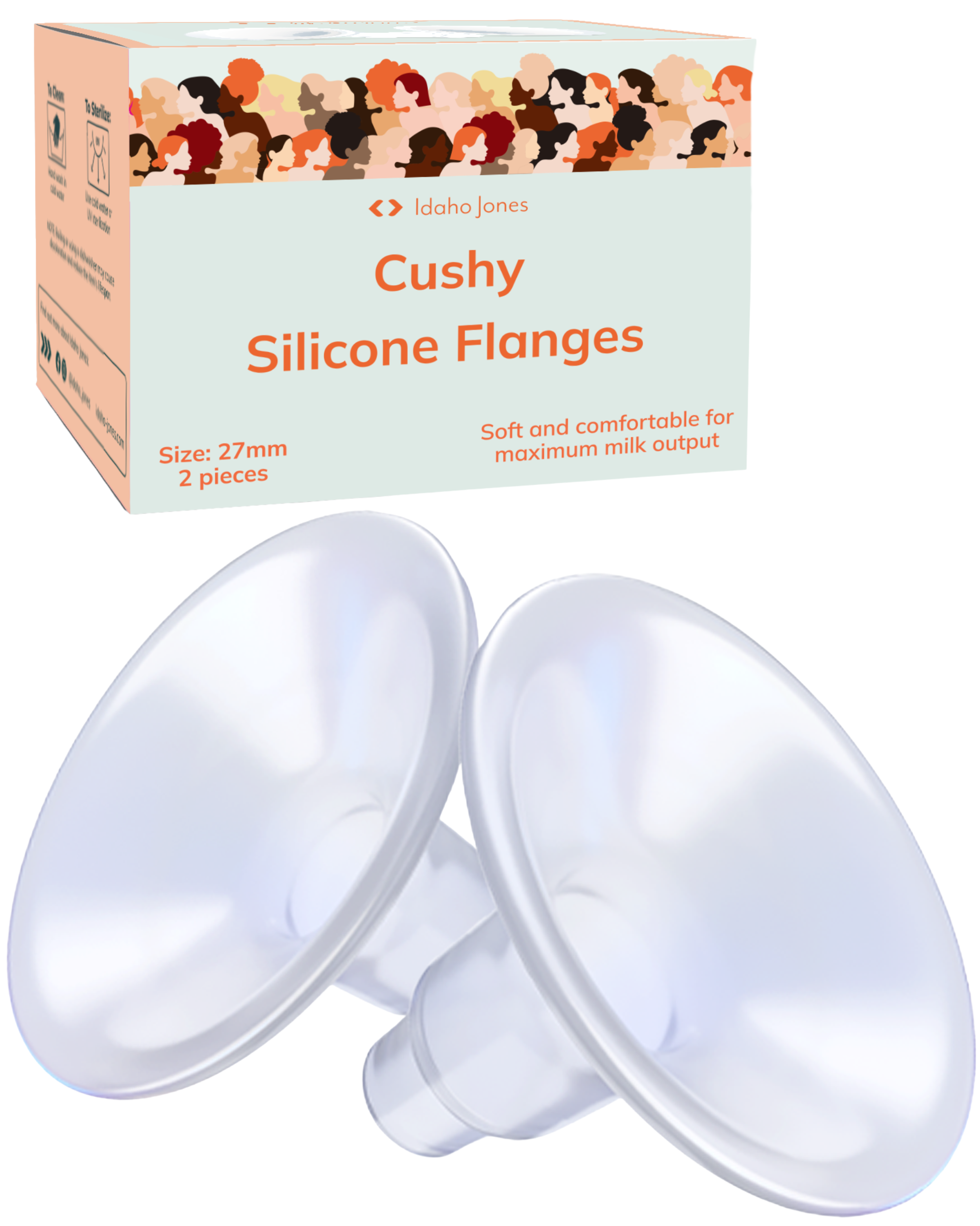 Silicone Breast Pump Flanges