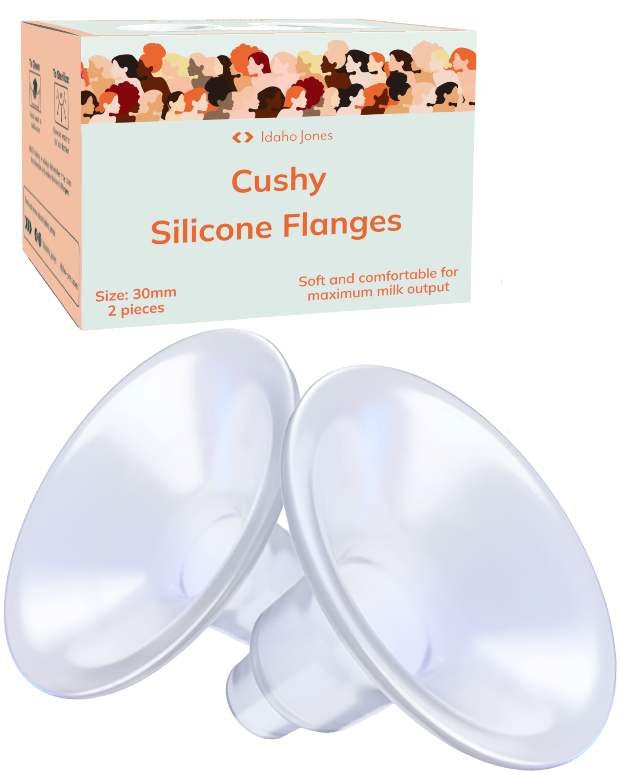 Silicone Breast Pump Flanges