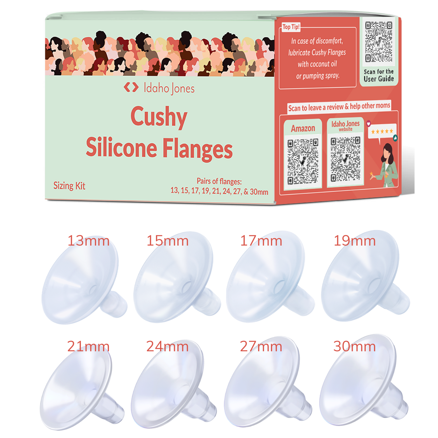 Silicone Breast Pump Flanges